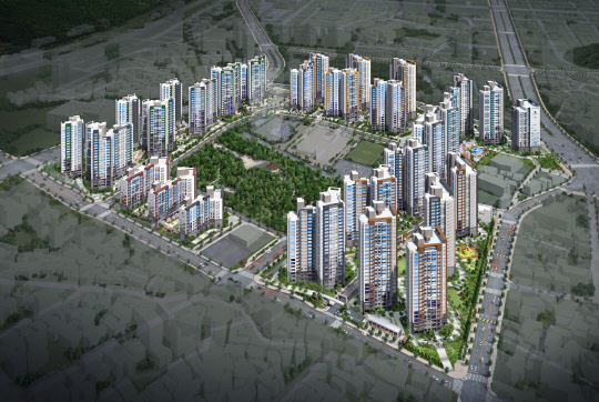 번영로 센트리지 조감도. <현대엔지니어링 제공>